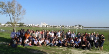Los rocieros de Cádiz también peregrinaron durante el fin de semana por el Coto