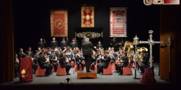 La Banda de Música del Sol llena el Real Teatro de Las Cortes de ambiente cofrade