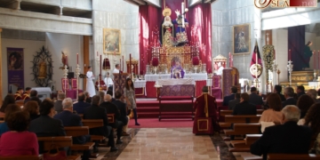Los hermanos de Afligidos concluyen los cultos de Cuaresma con una Solemne Función