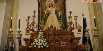 Esta tarde ha dado comienzo el Triduo a Santa Elena previo a su salida proceisonal