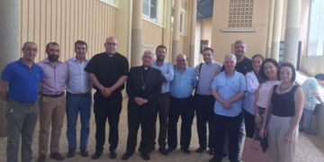 Los cofrades isleños participaron del encuentro de laicos celebrado hoy en Cádiz