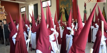 Del 22 al 25 de junio para la devolución de túnicas en la Hermandad de las Tres Caídas