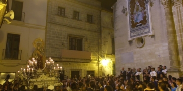 La Virgen del Carmen reina también tierra adentro, en Jerez de la Frontera