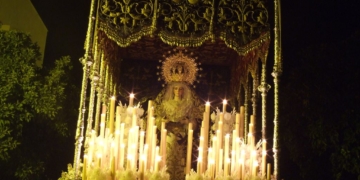 La Soledad de Gerena salió con motivo del cuarenta aniversario de su Coronación