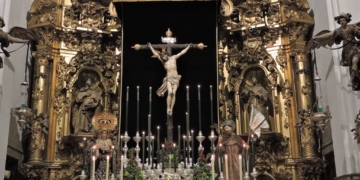 La Vera-Cruz de Cádiz celebra su Triduo en la parroquia de San Francisco