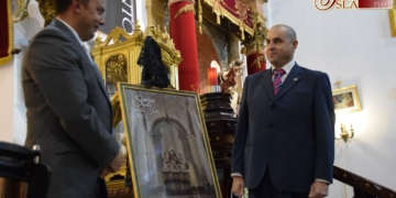 Romero ensalzó la carga isleña en un acto que contó con los sones de Santa Ana de Dos Hermanas