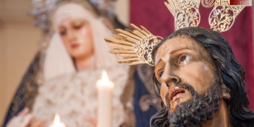 Jesús Atado y Flagelado a la Columna fue expuesto el sábado en devoto bespié