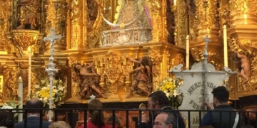 Los hermanos del Rocío participaron el domingo en la peregrinación extraordinaria