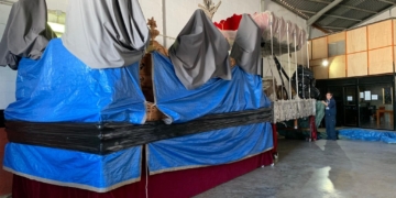 Los pasos de Prendimiento y Buen Fin han sido trasladados al local de Lágrimas de Dolores
