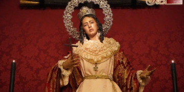 Una eucarística en San Francisco para conmemorar la onomástica de Santa Elena