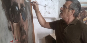 Una pintura de Sánchez Raposo ilustrará el 50 aniversario del Cristo de la Redención