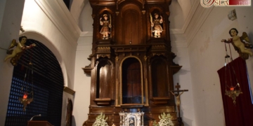 La capilla del convento de las Madres Capuchinas se queda ‘pelada de santos’