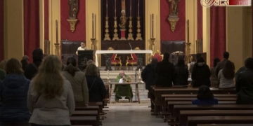 Los cofrades de Servitas celebraron una eucaristía en honor de los Siete Santos Fundadores