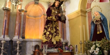 Jesús Nazareno será trasladado hoy tras la misa de siete de la tarde a su altar de Quinario