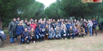 Los rocieros de San Fernando realizaron este fin de semana su peregrinación a pie al Rocío