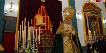 Huerto detalla el altar de Gracia y Esperanza