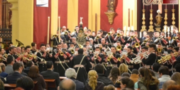 Lágrimas fiel a su cita de Cuaresma llenó la Iglesia Mayor de público y marchas