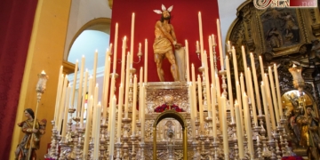 Columna inició ayer el Quinario a Jesús Atado y Flagelado con motivo del 125 aniversario