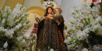 La Virgen del Carmen aguarda en la Iglesia Mayor el regreso el domingo a su templo
