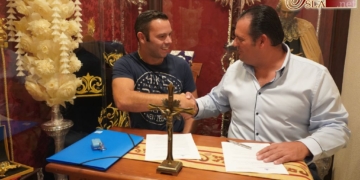 La Agrupación del Nazareno de la Algaba acompañará al misterio de Columna