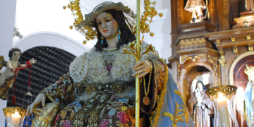 La Divina Pastora ya pernocta en el convento de las Capuchinas esperando la celebración del X aniversario de su Coronación