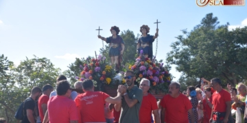 Los isleños volvieron a celebrar una nueva Romería del Cerro junto a los Copatronos