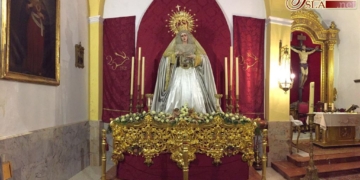 Los hermanos del Perdón inician el Triduo a la Virgen de la Paz en su XXV aniversario