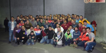 La cuadrilla de la Virgen de los Dolores comenzó sus ensayos de cara a la Madrugá