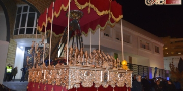 Los pasos de Prendimiento ya en su templo a la espera de un nuevo Martes Santo