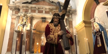 Jesús Nazareno estuvo expuesto en Besapié coincidiendo con el tercer viernes de febrero