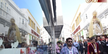 La Virgen de la Trinidad regresó a la Iglesia Mayor tras dos semanas en las Capuchinas