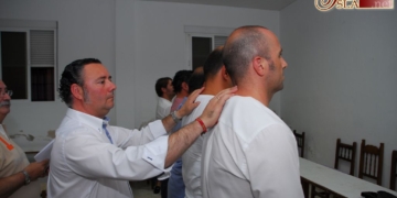 Los costaleros de la Pastora tuvieron en la igualá la primera cita de cara al 15 de agosto