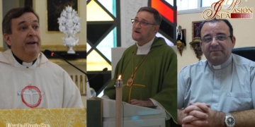 Palomino, Albar y Gutiérrez cumplen este año sus nombramientos al frente de parroquias isleñas