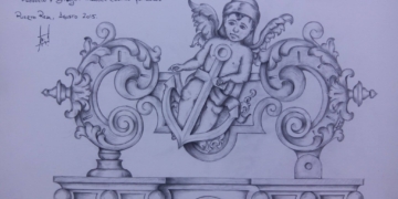Presentado el boceto del llamador para el paso de la Reina de los Ángeles