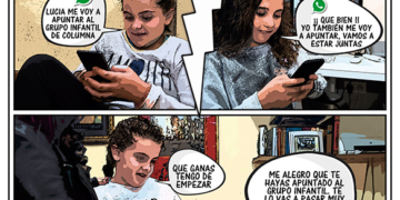 Columna edita un cómic como reclamo para nuevos miembros de su Grupo Infantil