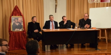 Juan Carlos Mateo ofreció una didáctica conferencia sobre Santo Tomás de Aquino en el Cristo