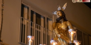 Jesús Atado y Flagelado a la Columna presidió el Vía-Crucis por las calles de la feligresía