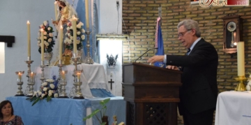 Salvador Fornell pregona a María Auxiliadora en San Marcos en la previa de su festividad