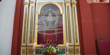 Los rocieros isleños rezarán el Ángelus del lunes y el rosario del domingo en el templo