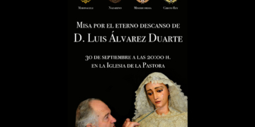 Misericordia, Cristo Rey, Nazareno y Medinaceli celebran una misa por Álvarez Duarte