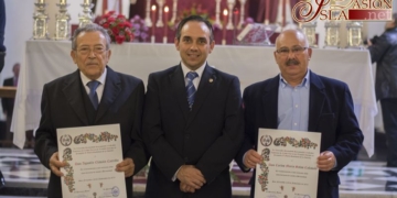 Cristo Rey homenajea en su Función a los hermanos que cumplen 50 años en su nómina