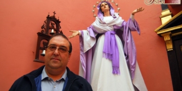 Andrés García Saucedo se presenta a la reelección como Hermano Mayor del Rosario