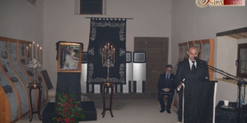 Juan Pedro García López presentó el cartel de la salida procesional de la Soledad