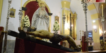 El Cristo del Perdón deberá esperar al Jueves Santo para recorrer las calles de La Casería