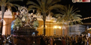Con la procesión de la Virgen de las Mercedes finaliza el ciclo de Glorias en La Isla