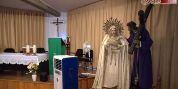 Afligidos modifica el programa de su aniversario por las obras en la iglesia del Cristo