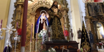 Jesús Cautivo y Rescatado será trasladado esta tarde a su altar de Quinario