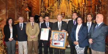 La Hermandad de Cristo Rey peregrinó a la sevillana Basílica de la Esperanza Macarena