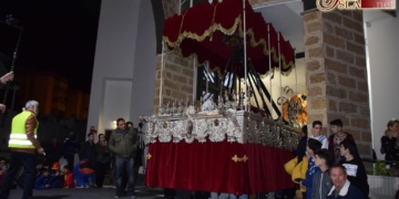 Los pasos de Prendimiento y Buen Fin ya se preparan en el templo para el Martes Santo
