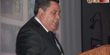 Manuel Infante llevó la voz durante dos horas en el XXXVI Pregón de la JCC